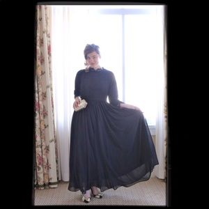 Like new!! Black Dainty Jewells Exquisite English Manor Dress